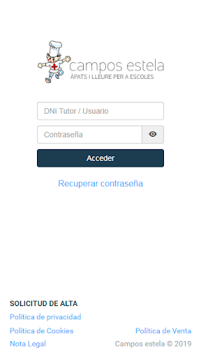 Android application Campos Estela screenshort