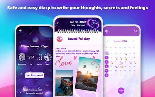 My Secret Diary with Lock Screenshot