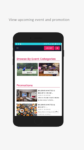 Android application myHLGSRC screenshort