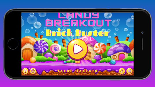 Candy Breakout Brick Buster