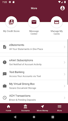 DayMet Credit Union Screen 3