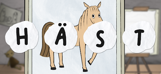 Lilla Spöket Laban - Färger  Djur