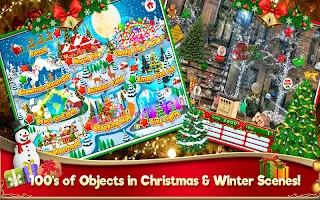 Hidden Object Christmas Puzzle - Screenshot 3
