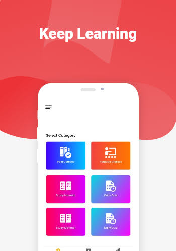 Android application Finlearn Demo screenshort