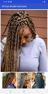 African braids hairstyle 2021 ud83dude0d - offline 22.0 Screenshots 4