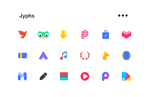 Jool:Jyphs Icon Pack Captura de pantalla