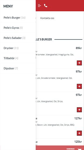 Pelles Burgare Härnösand Screen 2