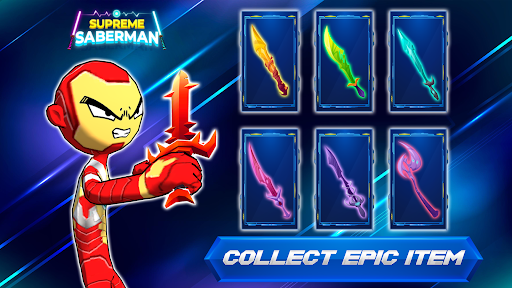 Android application Supreme Saberman Stickman screenshort