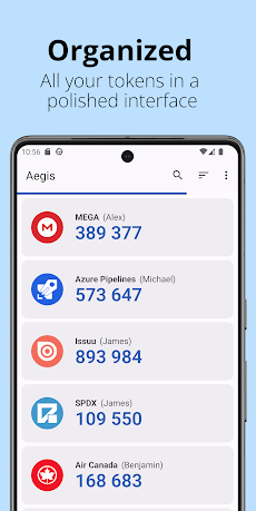 Aegis Authenticator - 2FA Appのおすすめ画像1
