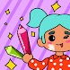 Toca Coloring Book Glitter - Androidアプリ