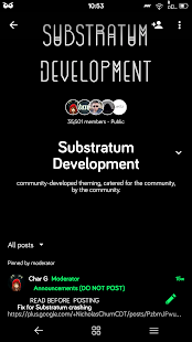 [Substratum] Dark Material Screenshot