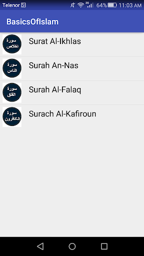 Basics Of Islam Screen 3
