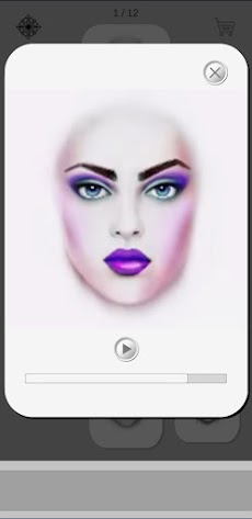 Download and color Face Chartsのおすすめ画像3