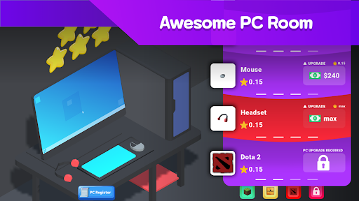 Internet Cafe Creator Idle - Simulation - games