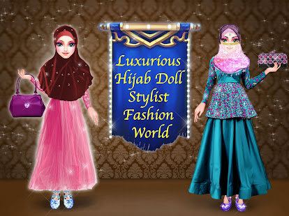 Luxurious Hijab Doll Stylist Fashion World 1.5 screenshots 2