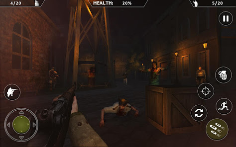 Screenshot 2 WWII Zombies Survival - World  android