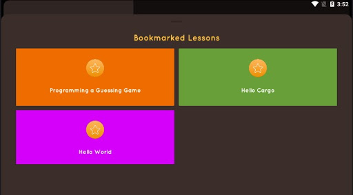 Screenshot of Learn Rust Programming Offline