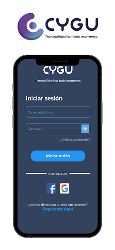Android application CYGU screenshort