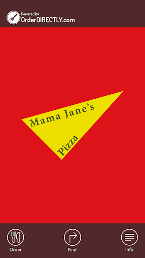 Android application Mama Janes Pizza, Derby screenshort