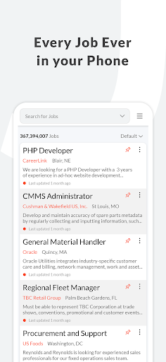 Android application Jobs Near You by Job\Searcher screenshort