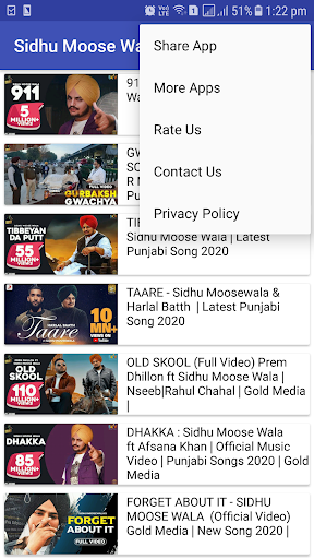 Sidhu Moose Wala Songs Screen 3