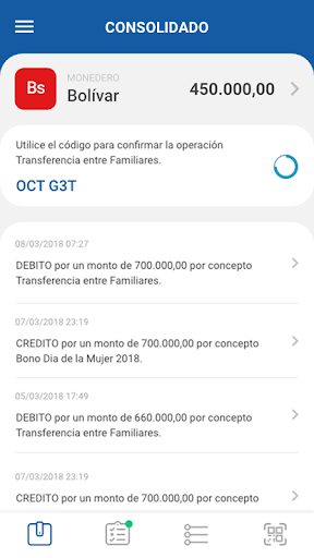 veMonedero Screen 3