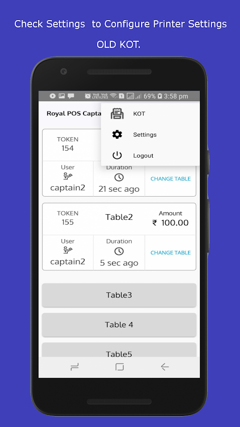 RoyalPOS Captain/Waiter App Fiのおすすめ画像4