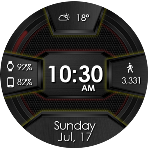 Daring Carbon HD Watch Face 6.1.3 Icon