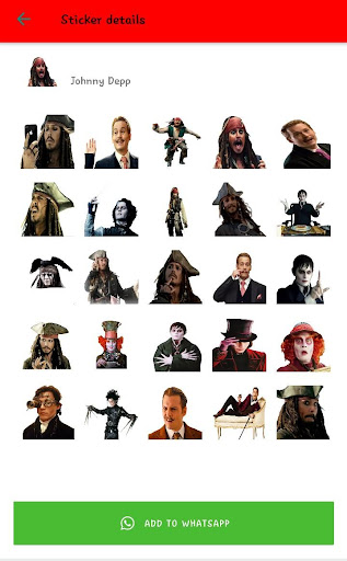 Movie Memes Stickers WASticker Screen 3
