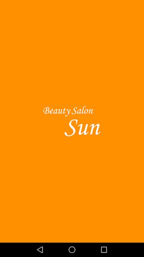Android application Beauty salon Sun screenshort