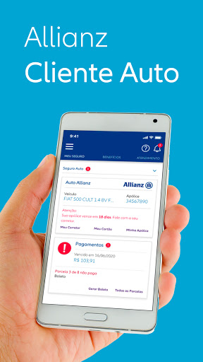 Android application Allianz Cliente Auto screenshort