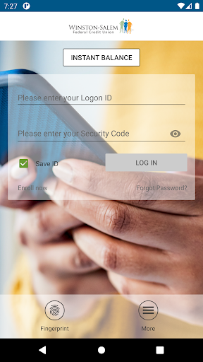 WSFCU Mobile Banking Screen 2