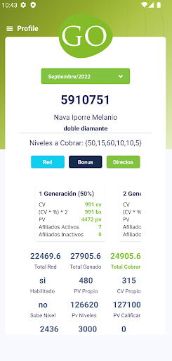 Android application migo screenshort
