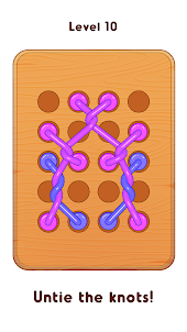 ウッディアンタングルロープ3Dパズル