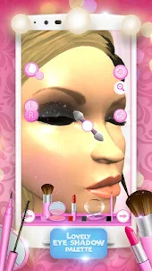 Jeux de maquillage de fille 3D