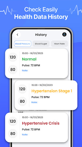 Blood Pressure and HR Tracker
