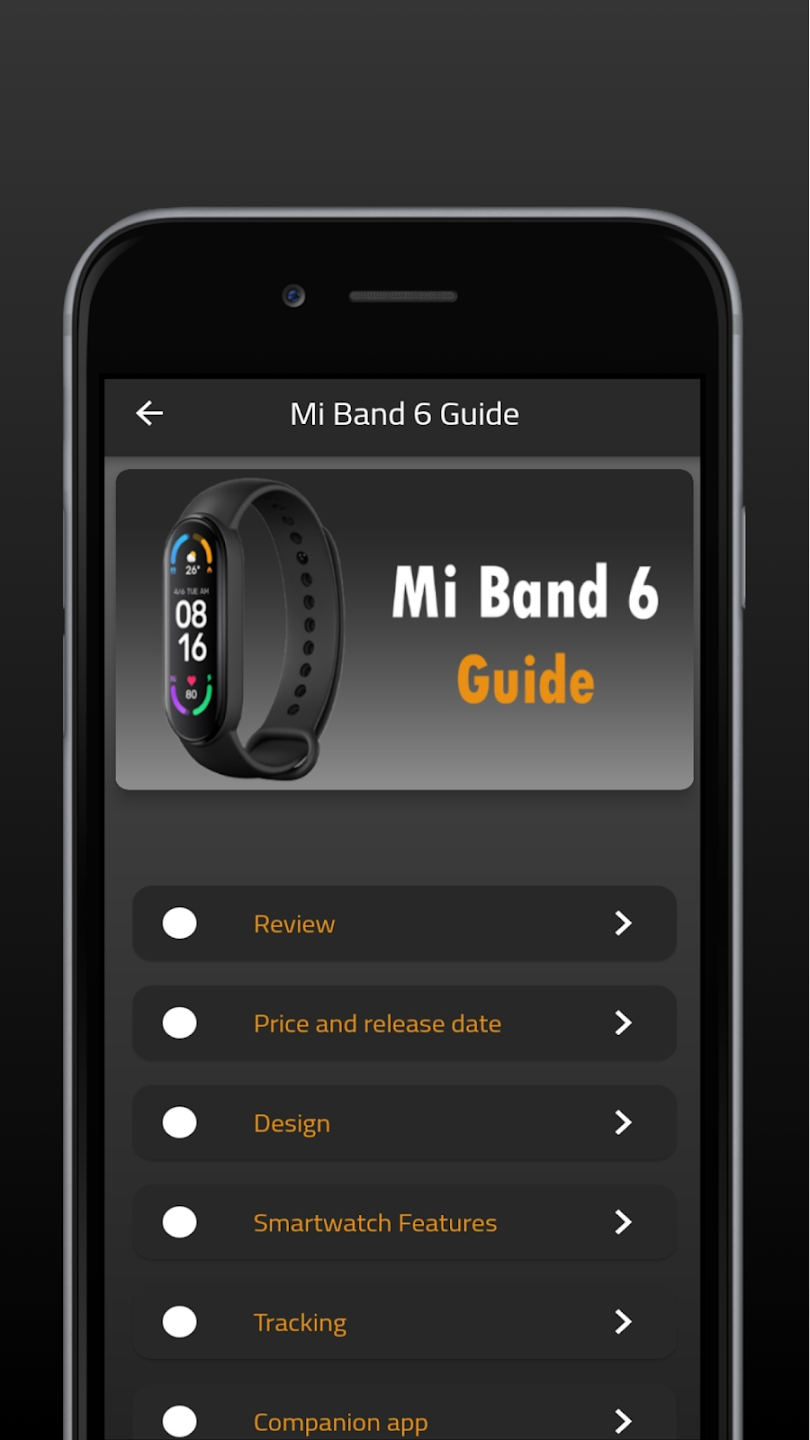 Xiaomi Mi Smart Band 6 Guide