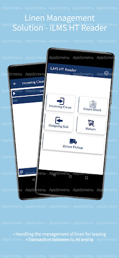 Android application iLMS HT Reader screenshort