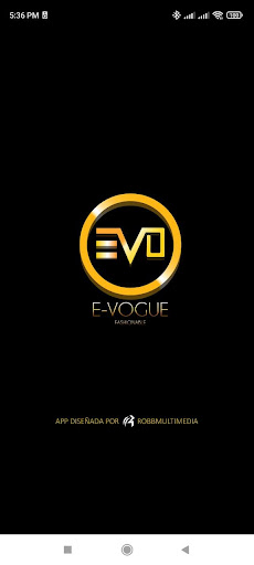 Android application Evo-Vogue screenshort