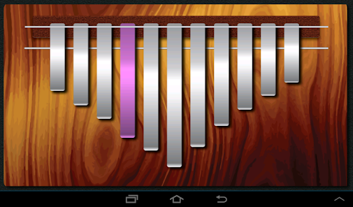 Virtual cheap kalimba keyboard