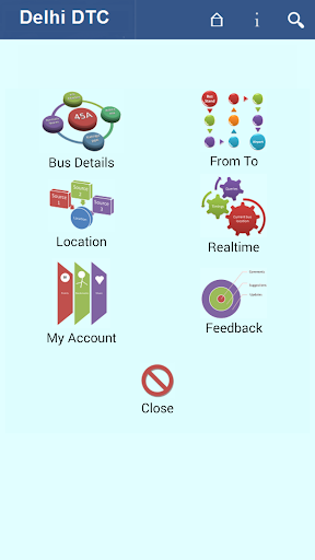 Android application Delhi DTC Info screenshort