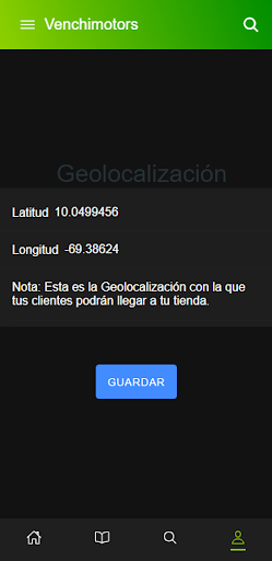 Tiendas VR Screen 2