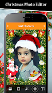 Christmas Photo Frames Editor Screenshot