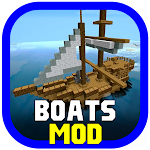 Cover Image of Unduh Boats Mod for Minecraft PE 1.3 APK