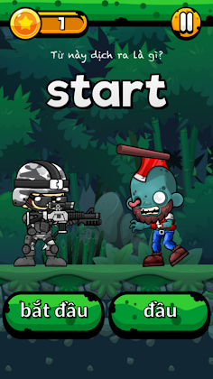Eng Zombie - Học Từ Vựng Tiếng - Screenshot 2