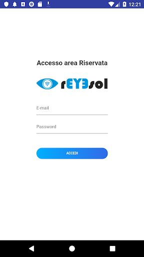 Android application Reyesol screenshort