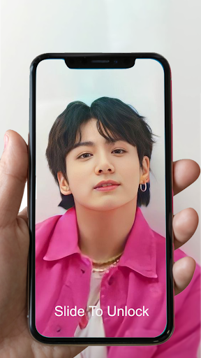 Android application Kpop Idol Lock Screen screenshort