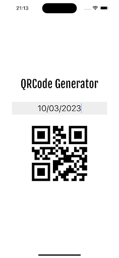 QRCode Generator Screen 2