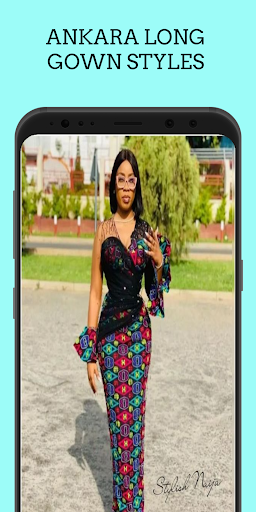 Android application Ankara Long Gown Style screenshort