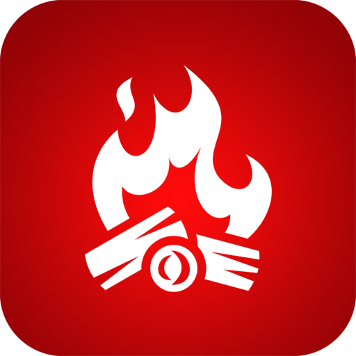 AFK Idle Clicker Fireplace logo